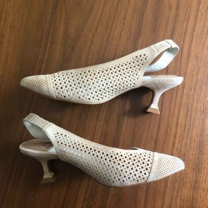 Jeffrey Campbell Bianca flared heel slingback